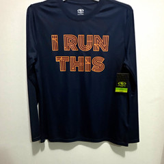 Athletic Work Husky Boy size 10/12 Large I Run This graphic tee
