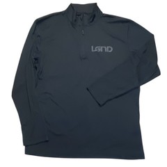 LGND Supply Co Black High Neck Long Sleeve Dri Fit Men’s Shirt Sz L