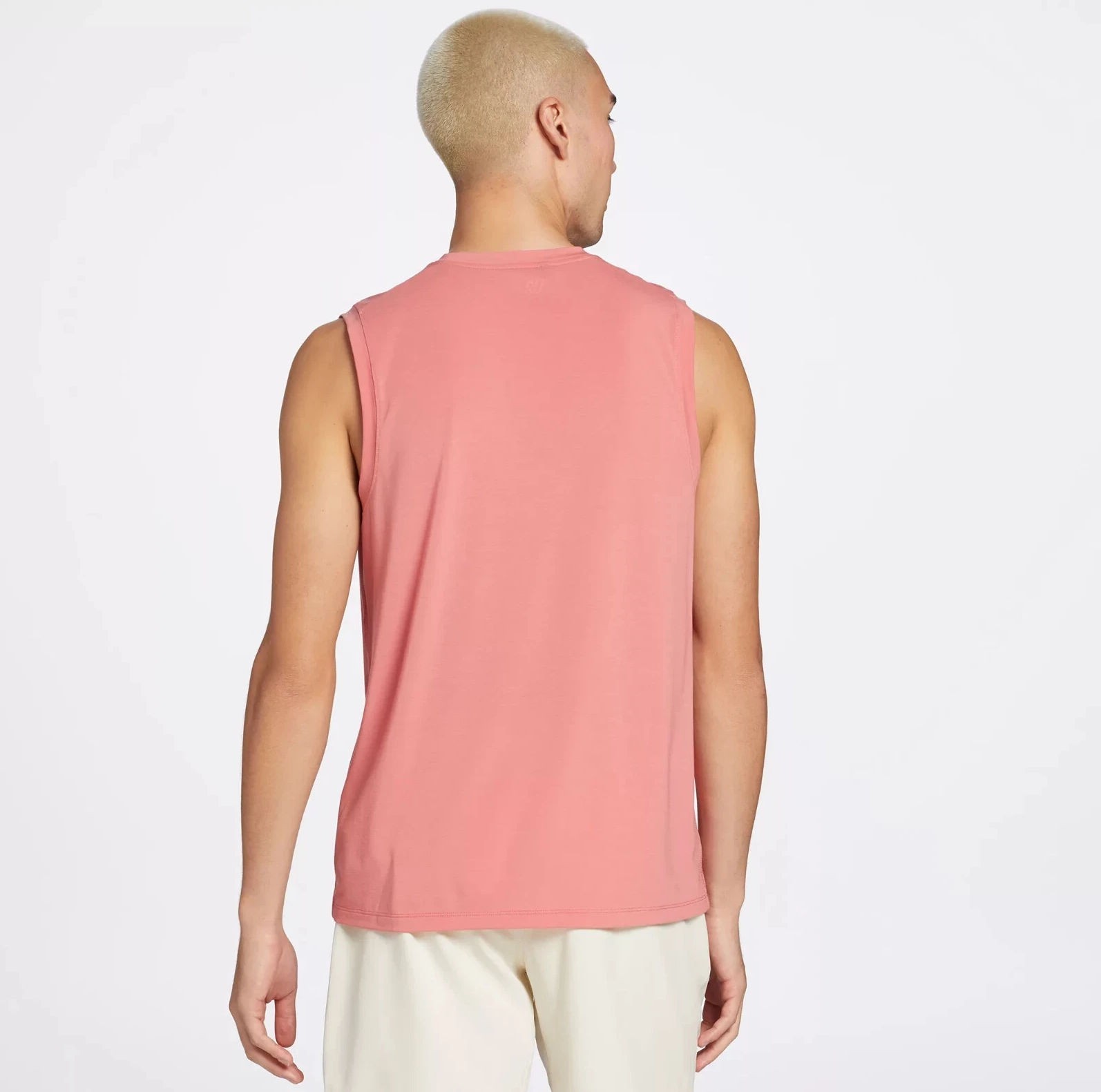 VRST Men's Icon Tank Pink Rouge Size L gallery