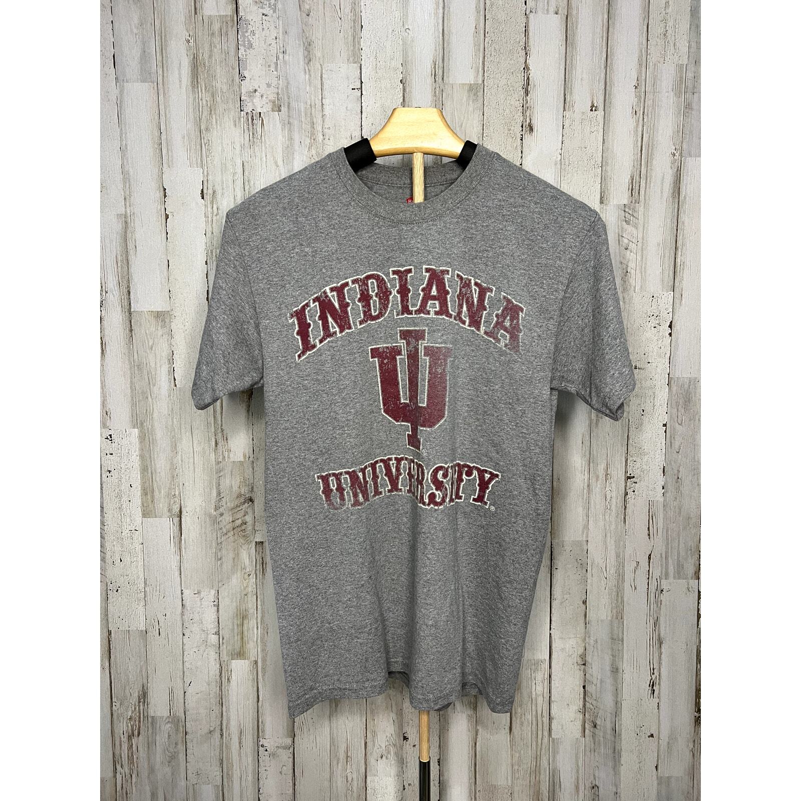 Indiana University Hoosiers Men's Gray Short Sleeve T-Shirt Size Small gallery