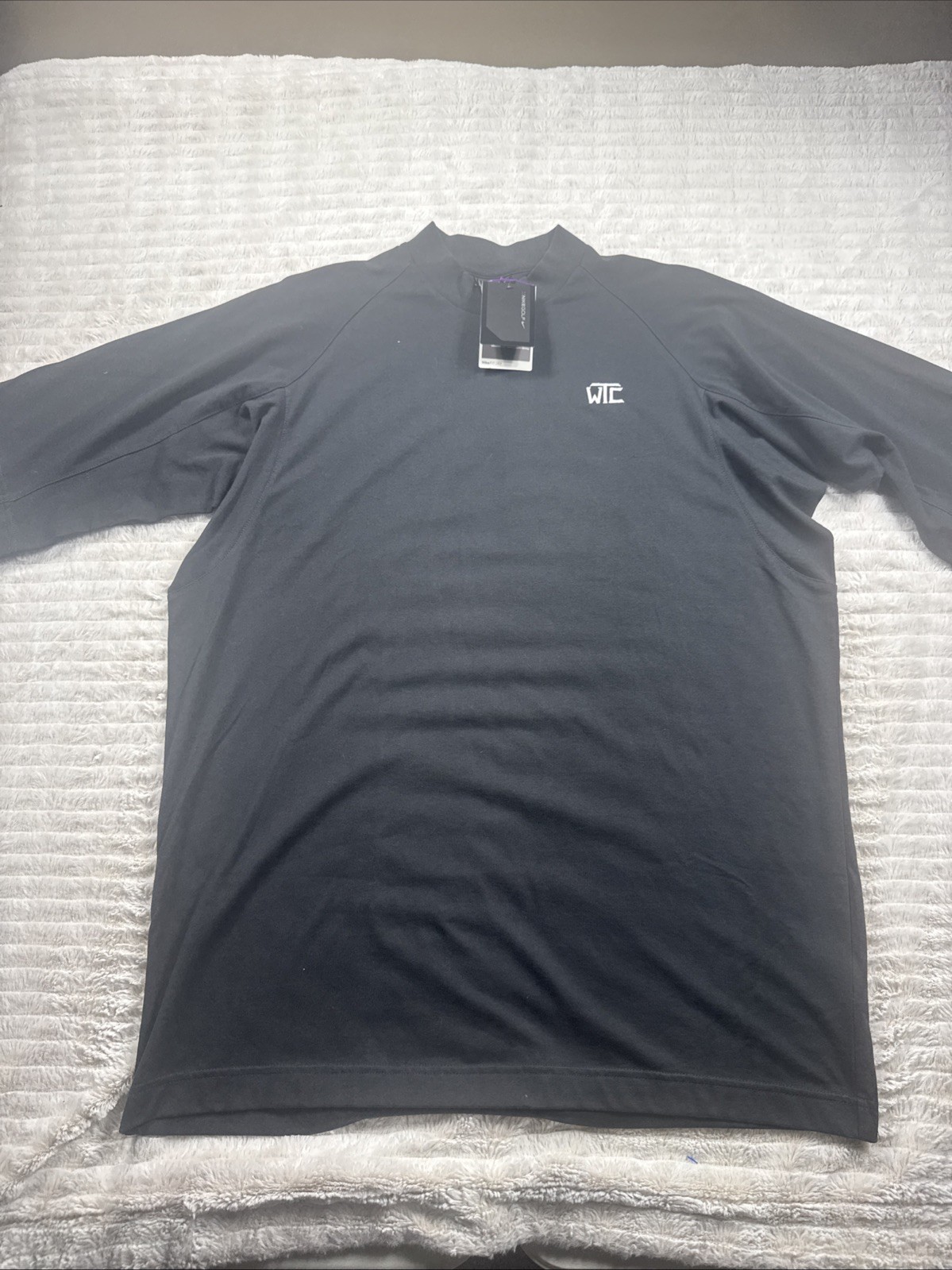 NWT Nike Golf Tiger Woods Collection TWC FitDry Mock Neck Shirt Men XL Vintage gallery