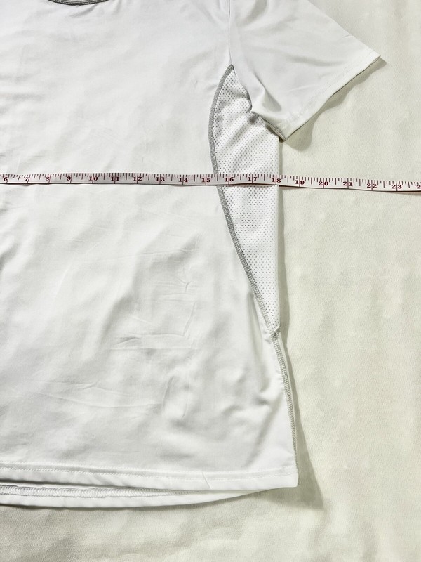 NordicTrack Men’s Short Sleeve Performance Stretch T-Shirt Color White Size M gallery