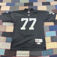 Los Angeles Raiders 1984 Lyle Alzado #44 NFL Reebok Legacy Player Jersey – Large