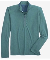 NWT Johnnie-O Brewer Performance 1/4 Zip Pullover Green Grass Mens Sz XL $128