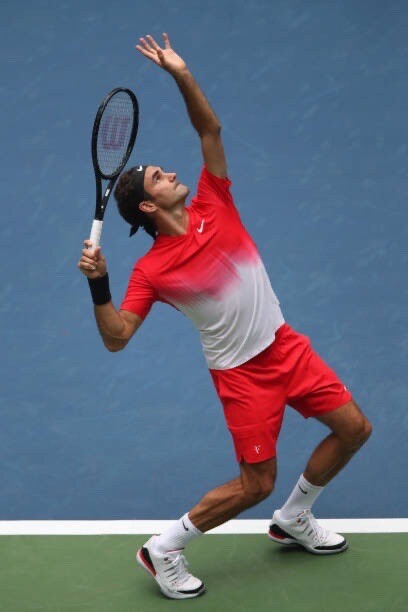 NWT : Nike Roger Federer 2017 US Open Shirt size:S (JPN M) RF gallery