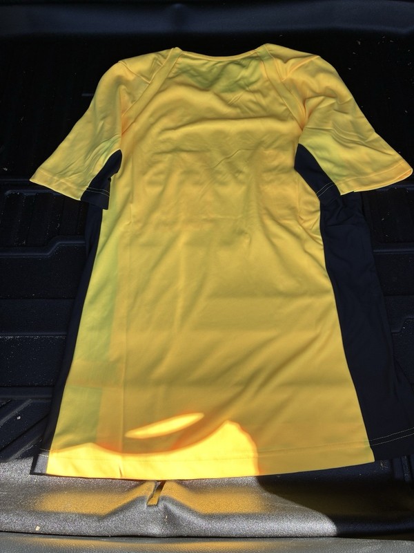 adidas Aeroready Referee Jersey Yellow/Black Men's S Slim Fit Short Sleeve gallery