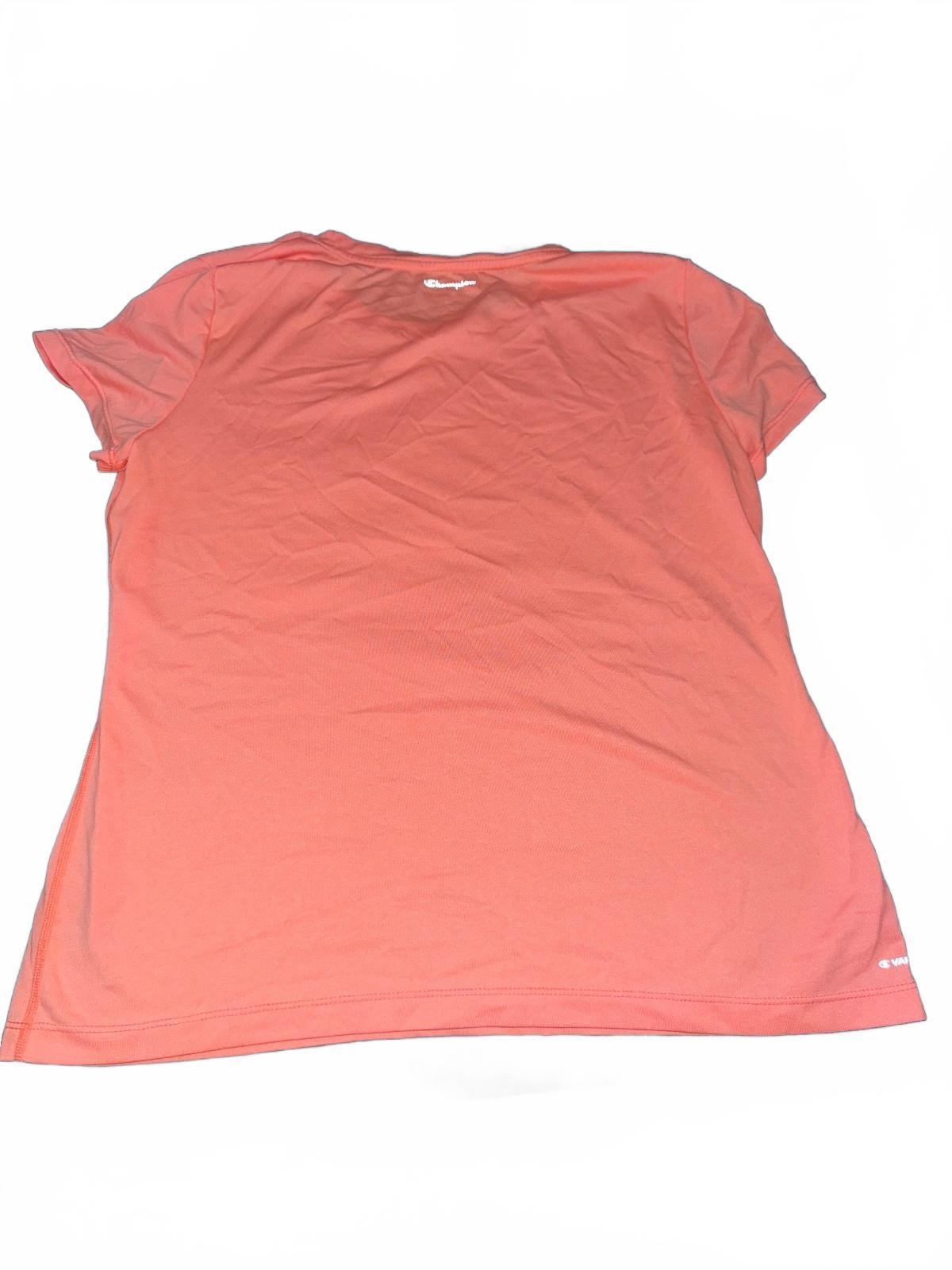 Champion Performance Coral Pink Short Sleeve Athletic Shirt L gallery