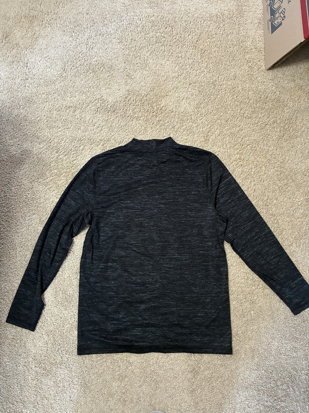 Urban Frontier Dri Fit Long Sleeved Heather Black Mens Size L NWT gallery