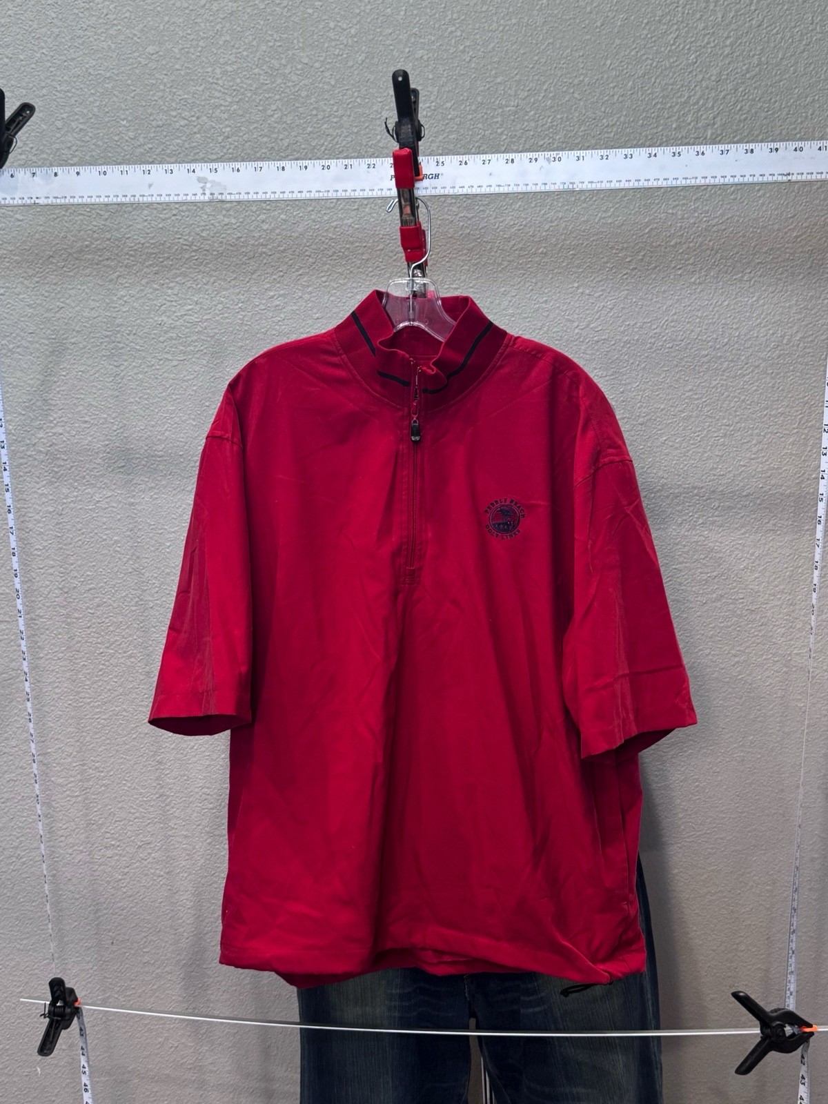 Ashworth Pebble Beach Golf Links Windbreaker SWEATER Large L gallery