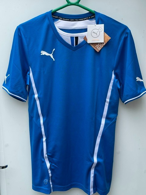Men's Puma King Training Polyester Football/Gym Blue T-Shirt P7 RRP £29.99 gallery