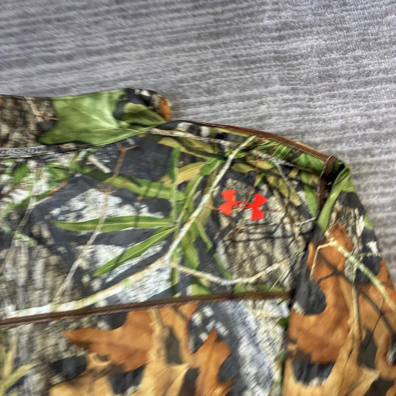 Under Armour Sweater Mens 3XL XXXL Scent Control Camo Hunting Heatgear gallery