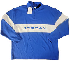 Jordan Dri-FIT 1/4 Zip, Game Royal Blue, Men’s Size L