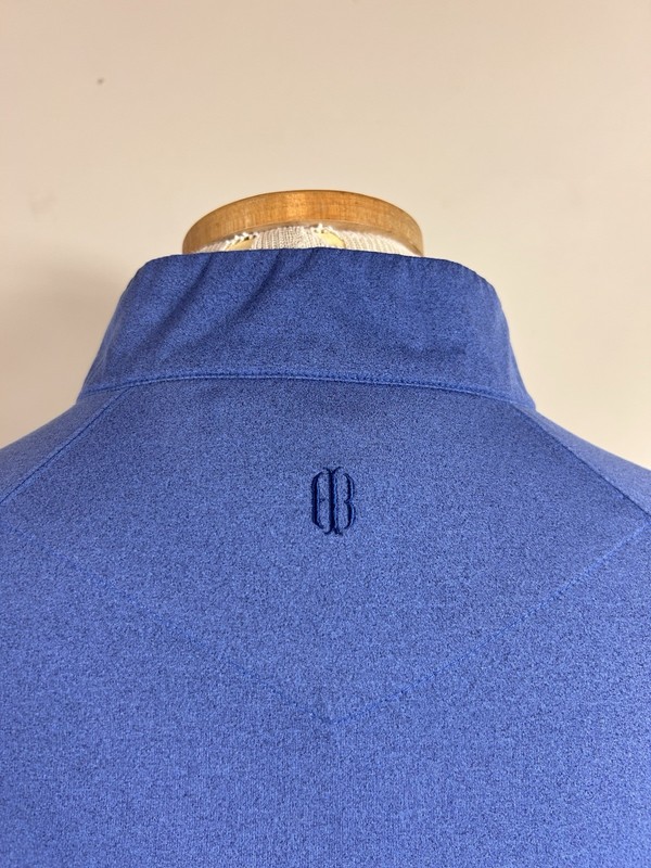 Holderness & Bourne Tailored Fit Performance 1/4 Zip Pullover Men’s L Moss Creek gallery