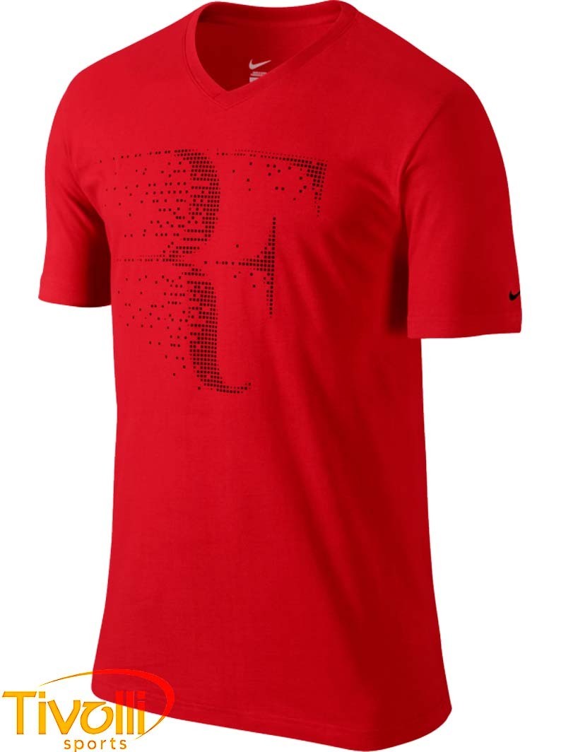 NWT Nike Federer Premier RF Trophy V Neck Tennis Shirt 574254-644 Size Large NEW gallery