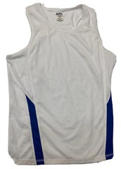 Eastbay The Athletic Sport Source 100% Polyester White EVAPOR Tank Top Men L New