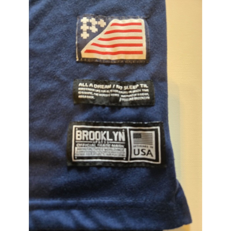 BKX Ricky Singh Brooklyn Xpress Jersey Mens 4XL Black White Red Stars Stripes gallery