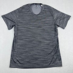 Adidas Mens Climalite Space Dye Performance T-Shirt Grey XL CV4752