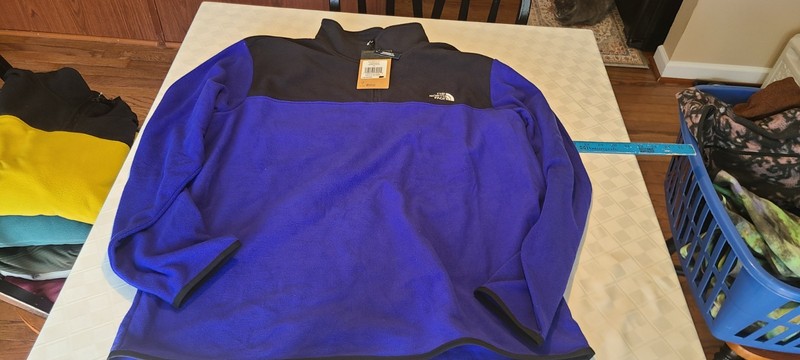 NWT The North Face TKA 100 Glacier 1/4-Zip Pullover for Men XXL gallery