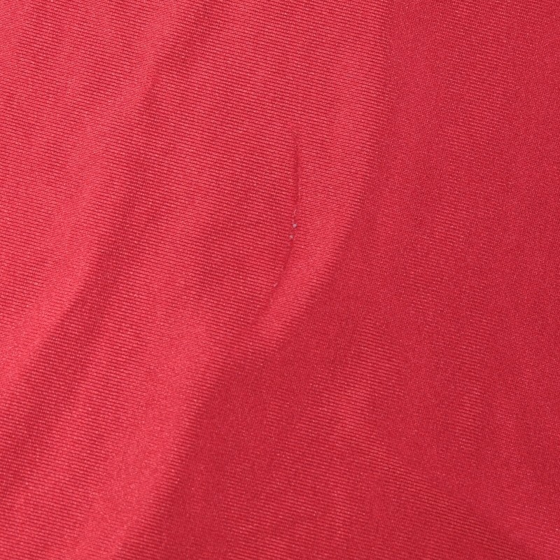 Rare Vintage TOMMY HILFIGER Athletics Spell Out Flag Jersey T Shirt 2000s Red XL gallery