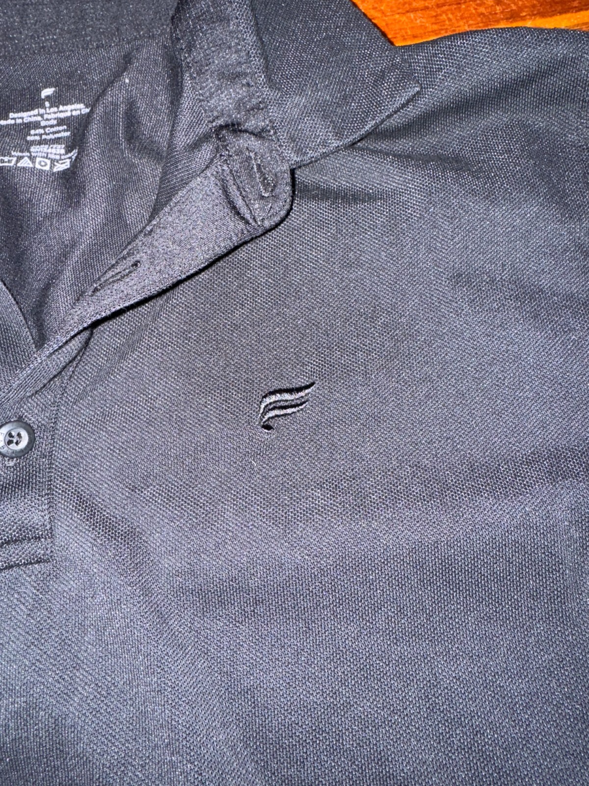 Fabletics Men's Small - The Dash Polo Shirt Black - Breathable Active gallery