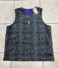 Nike Kobe Bryant Men’s Size XXL Dri-Fit Reversible Basketball Jersey FZ0934-010