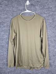 Milliken Undershirt Mens Medium Green Lightweight Cold Weather Gen III USGI