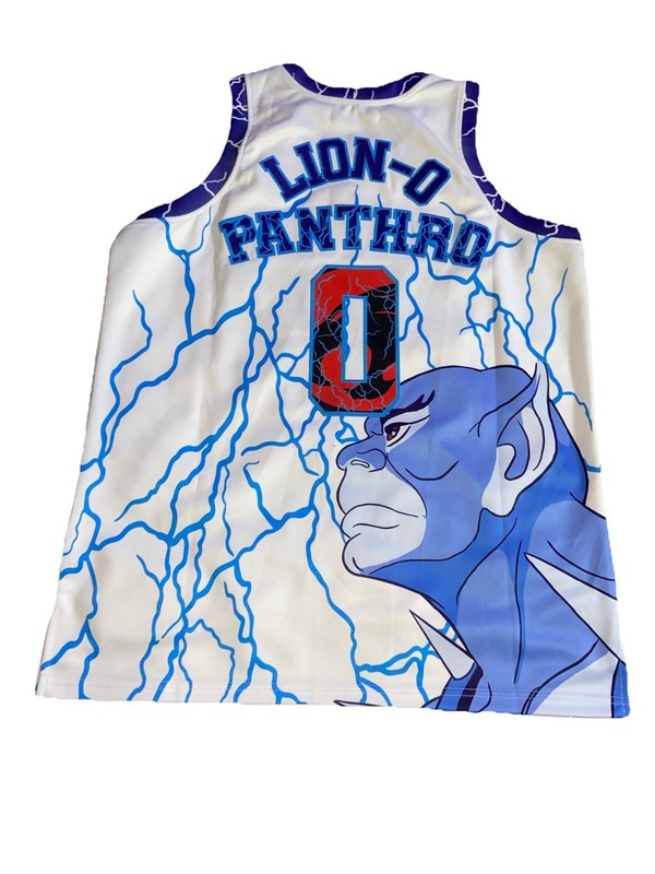 Thunder Cats 0 Headgear Classic Thundercats Lion-0 Est.1985. Mens Med.Jersey NWT gallery