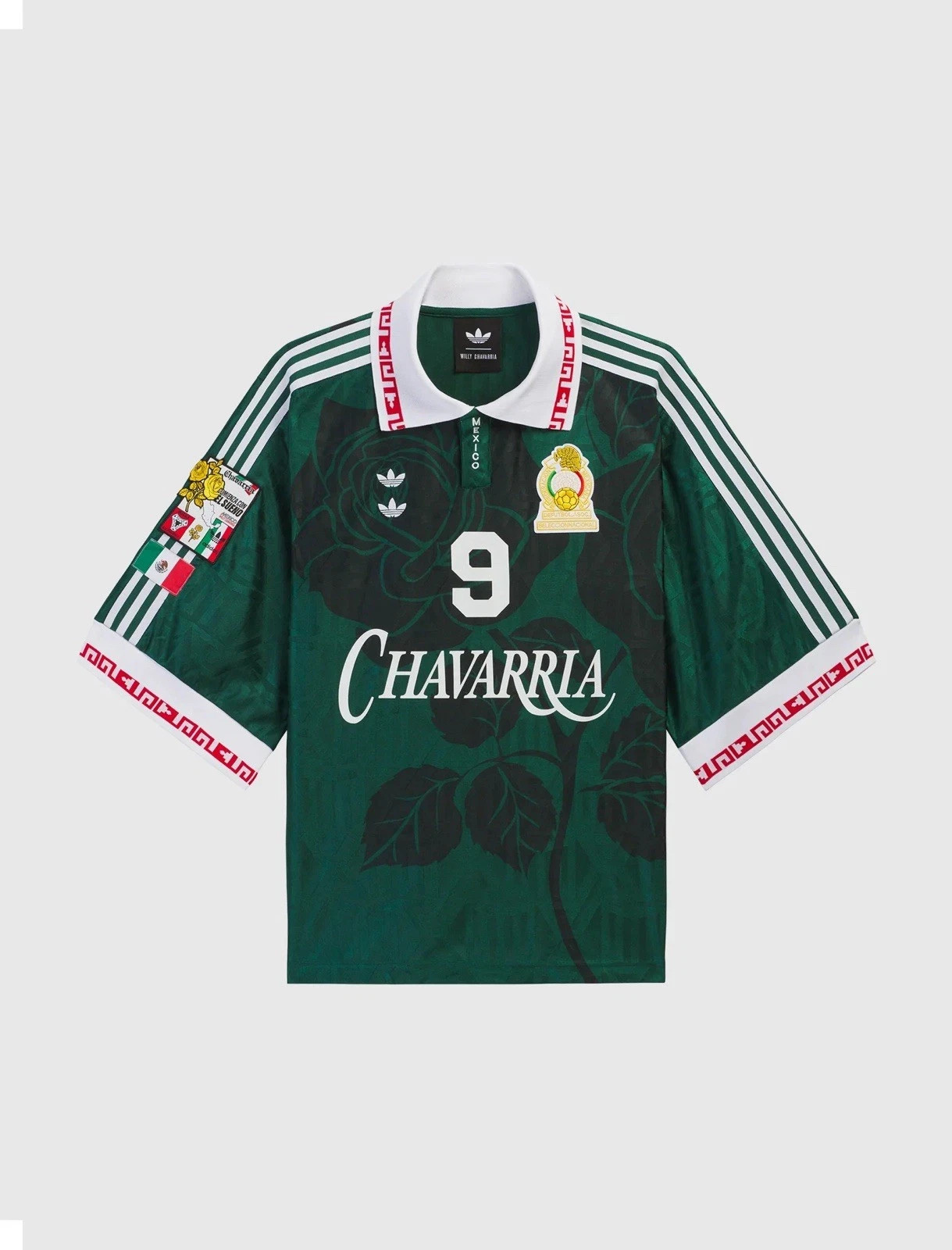 🇲🇽 Size L 2026 Willy Chavarria x adidas WC Soccer Jersey “Green” KU7803 gallery