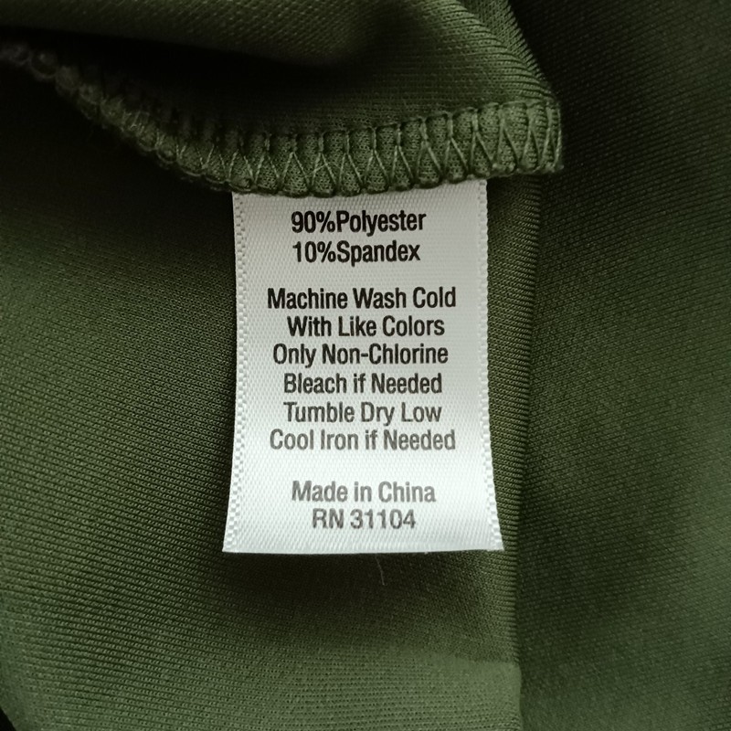 Zelos Mens Shirt 2XL Green Long Sleeve Quarter Zip Pullover Active Performance gallery