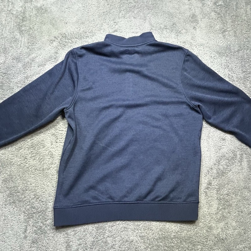 Under Armour Sweater Fleece Men's XL Blue UA Storm 1 1/4 Zip Golf Rain Stretch gallery