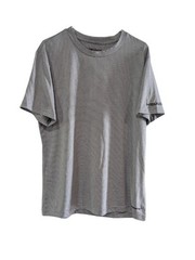 HEAD Men’s Hypertek Patterned Athletic Crew Neck Short Sleeve T-Shirt Gray Large