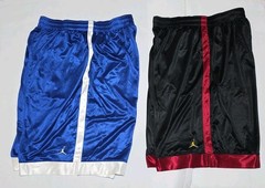 2 Pair Lot Air Jordan Basketball Shorts CUST1 Michael 20th Anniv PE MJ 2004 Rare