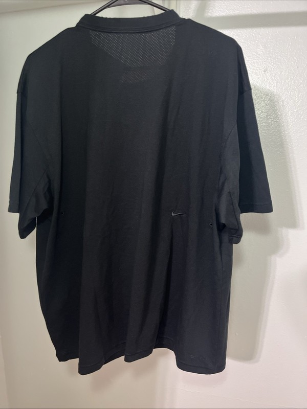 Nike Dri-FIT Gym Heritage Washed Black Training Mens Large T-Shirt HJ3126-010 gallery