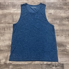 Outdoor Voices All Day Tank Top Teal Space Dye Performance Mens Sz. M