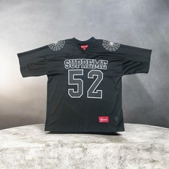 Supreme Spiderweb Football Jersey Black SS24