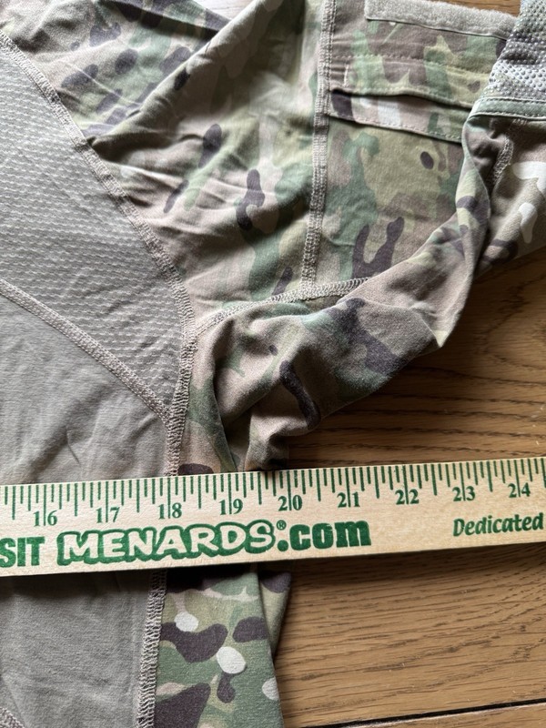 US Army Combat Shirt Men XL Multicam Camo Flame Resistant Long Sleeve Tactical gallery