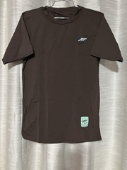 JET WEAR-Dark Brown Short Sleeved Compression T-Shirt-SZ. XL (NEW)