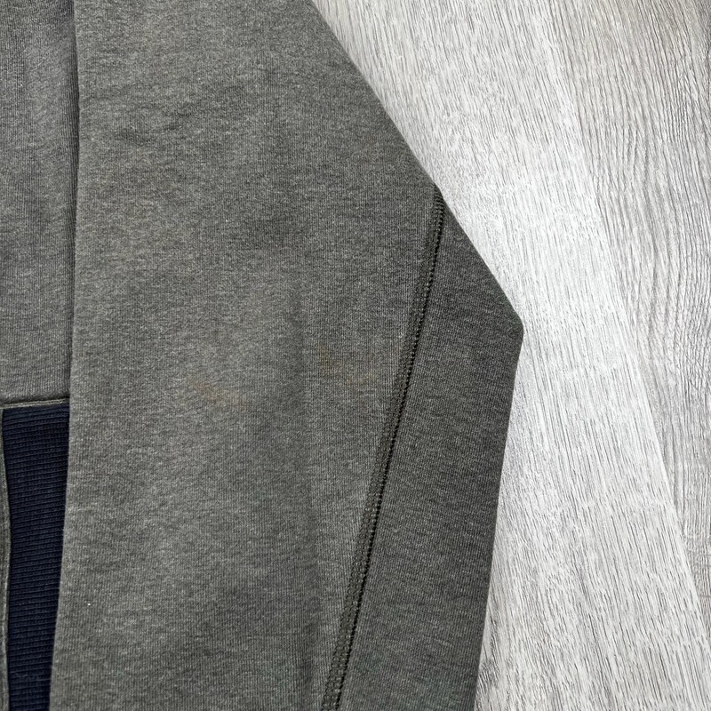 Lululemon Two Tone Pullover Sweatshirt 2 Button Mens Size L Large Olive Green gallery