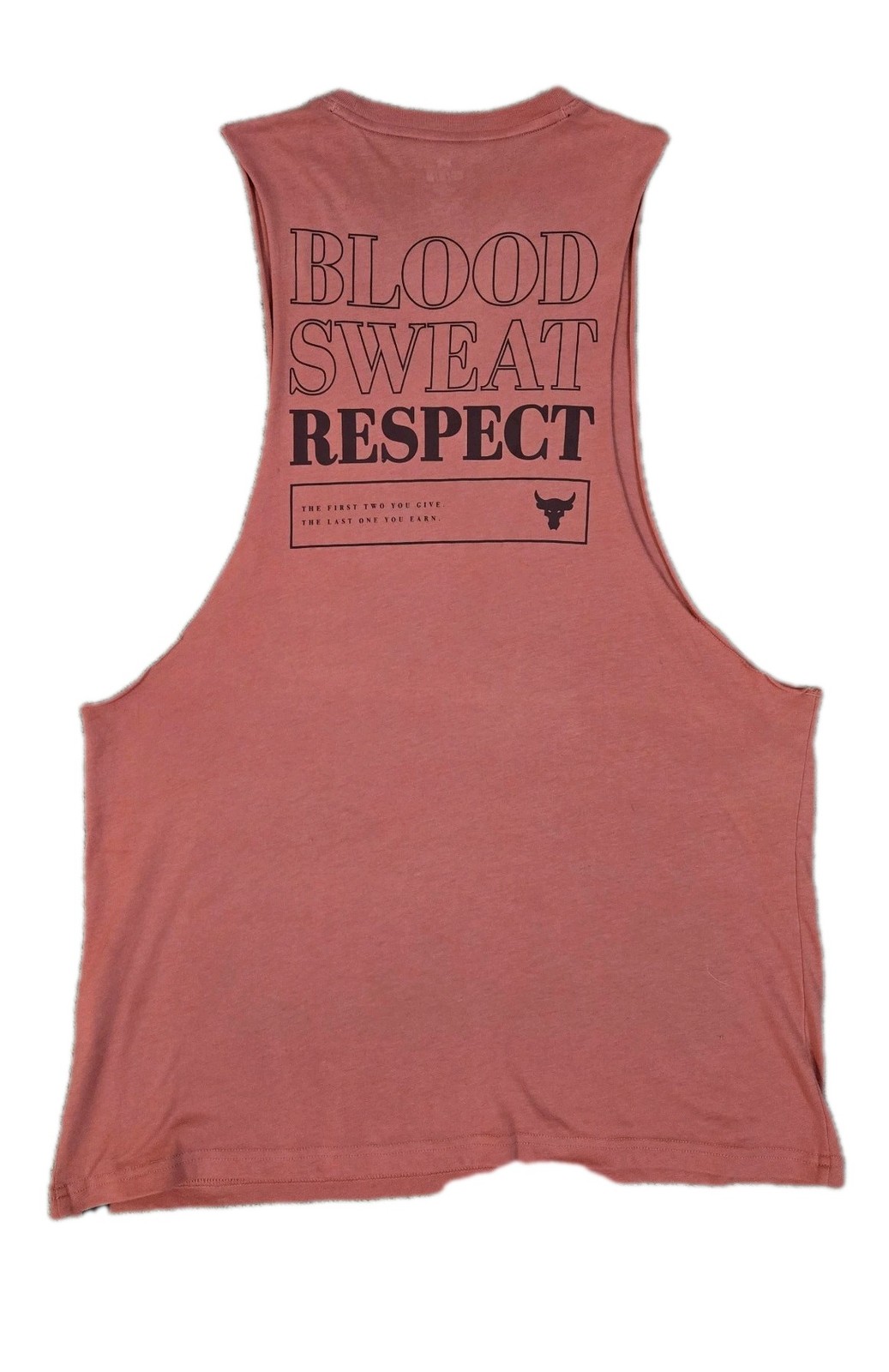 Under Armour Project Rock BSR Blood Sweat Respect Tank Top Muscle Tee Men’s M gallery