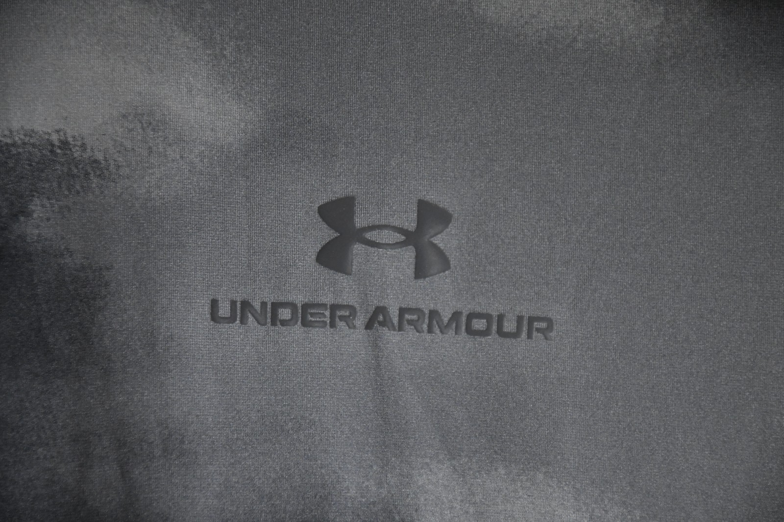 NWT Under Armour RUSH Vanish Energy Print Mens Medium Gray T-shirt 1383974 gallery