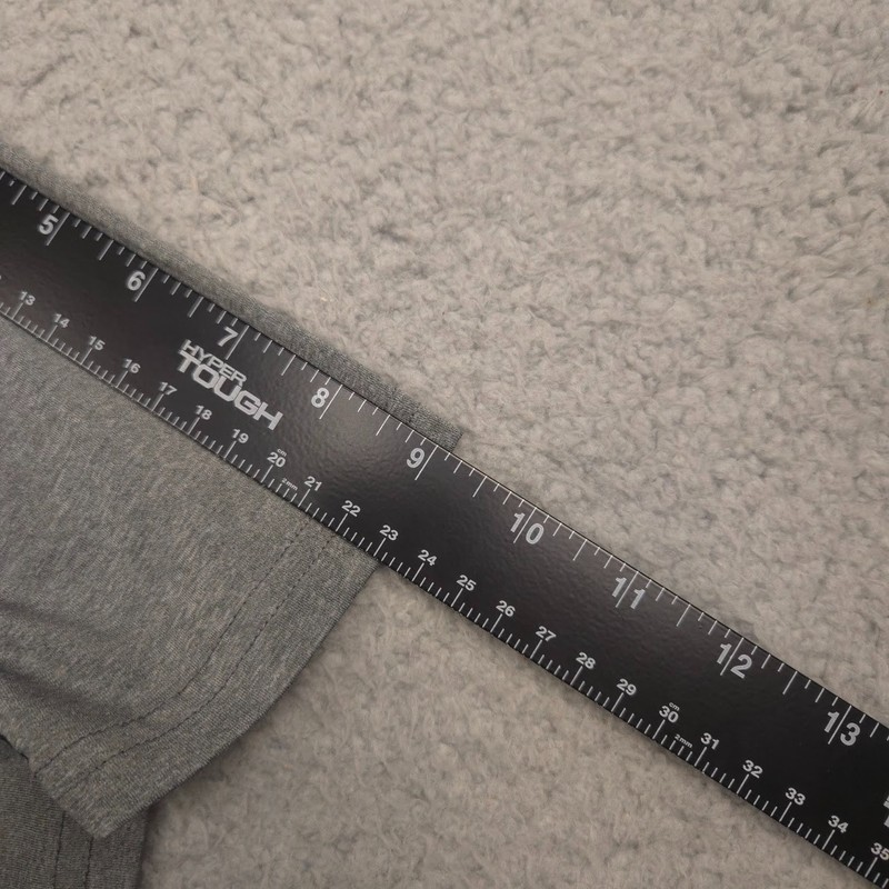 Nike Mens Cool Fitted Dri Fit Shirt XL Gray Stretch Athletic Training Tee gallery