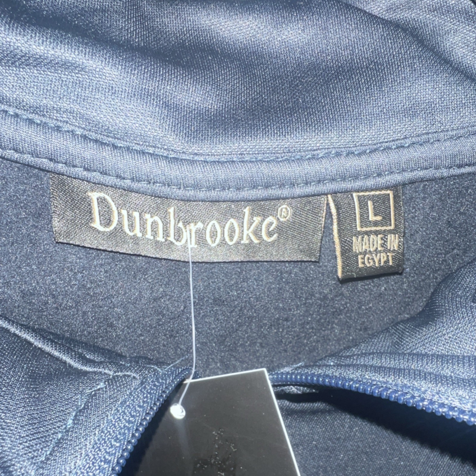 Dunbrooke Tennessee Titans NFL Quarter Zip Pullover Size L Officially Licensed gallery
