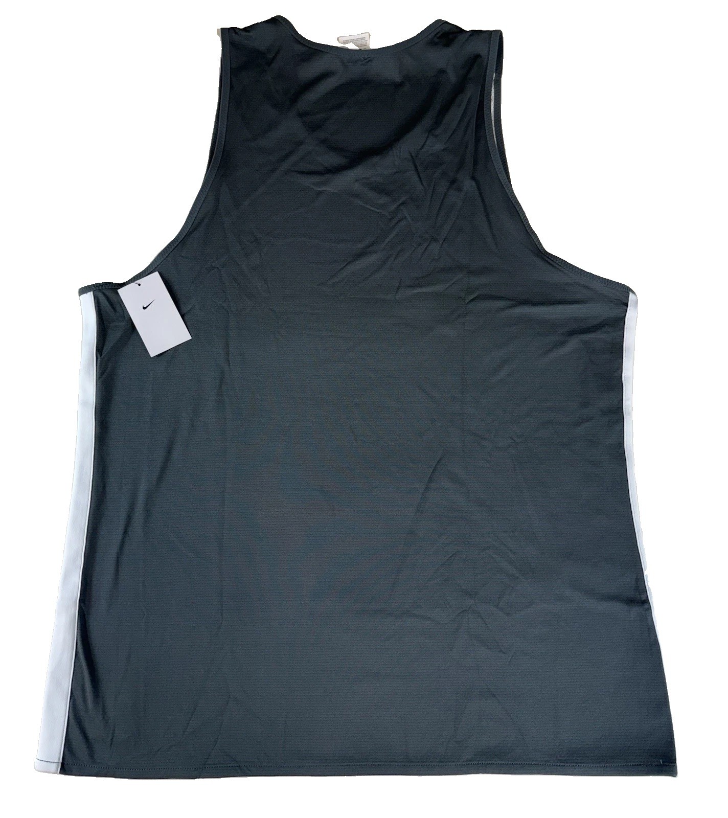 NWT Nike Reversible Basketball Jersey Men’s 3XLTT Gray/White Tank Top gallery
