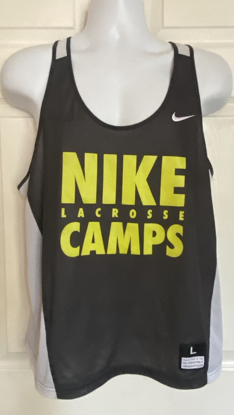 Nike Lacrosse Camps Reversible Jersey Tank Top Shirt - Womens L or Mens S gallery