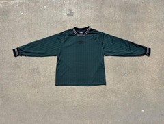 Vintage Umbro Men’s Long Sleeve Soccer Jersey Dark Green