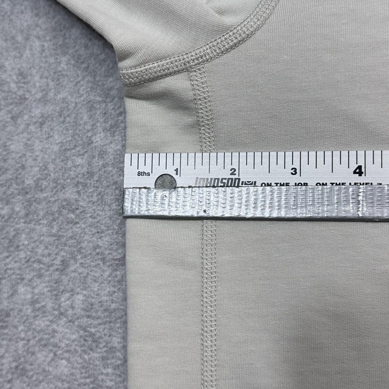 J Crew Performance Pullover Mens Medium Beige 1/4 Zip Stretch Athletic Shirt gallery