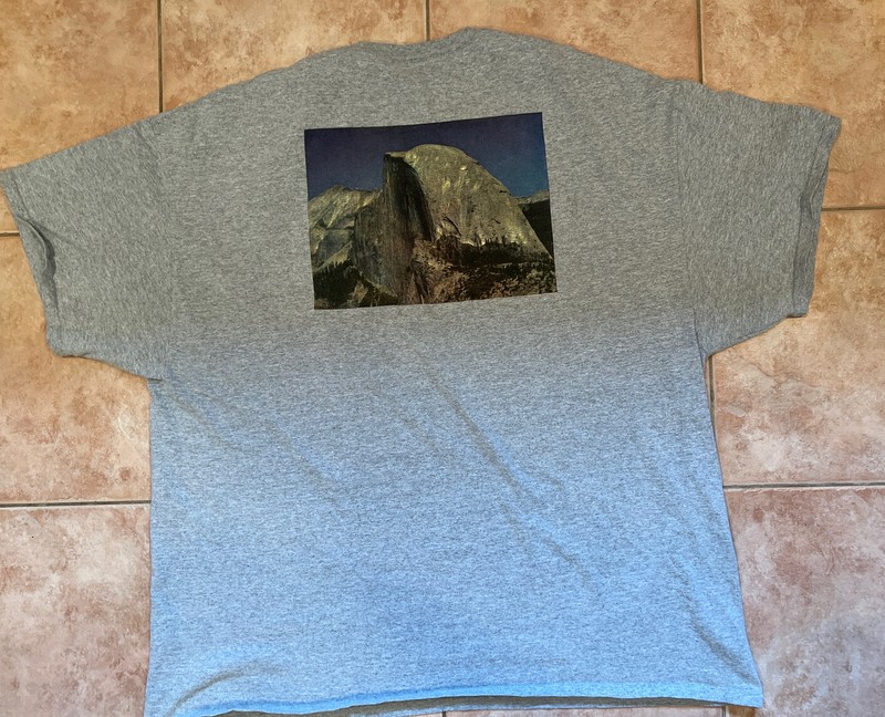 Gildan “Atta Boy” Mountain Ledge Rock Gray T-shirt Short Sleeves Mens 3XL gallery