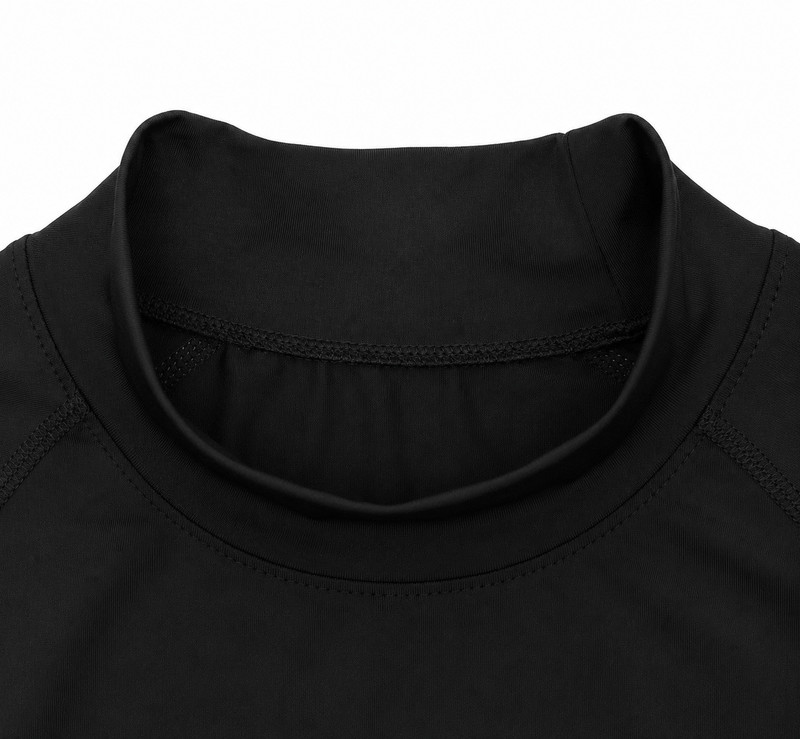 Men Compression Shirt Long Sleeve Gym Running Fitness Base Layer Sports Top gallery