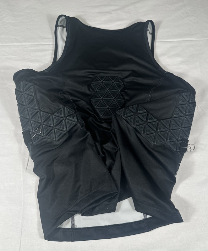 adidas Aeroready Compression Padded Tank Shirt Mens Size 2XL Black New IM3592 gallery