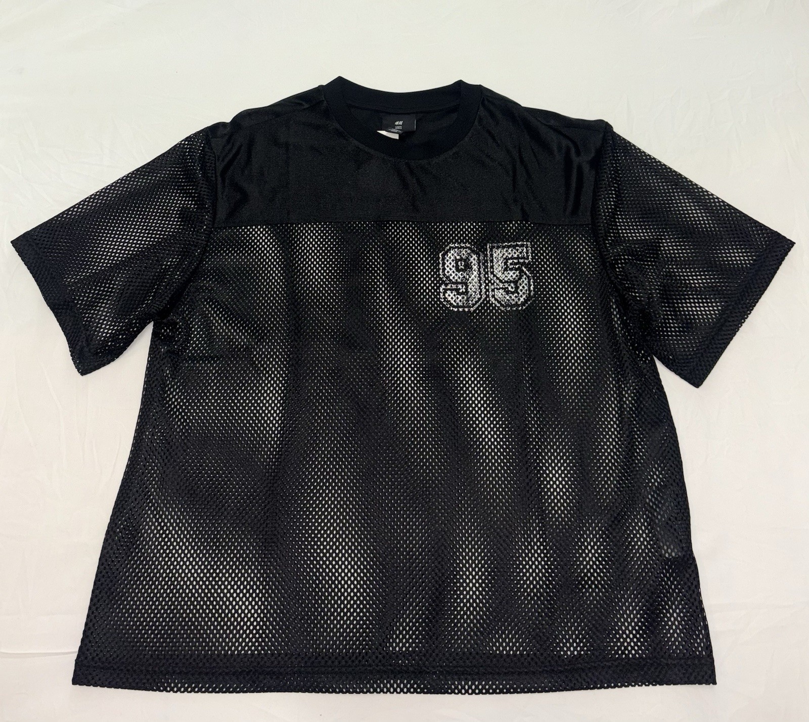 H&M Oversized Mesh Jersey Size Large gallery